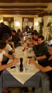 Gemütlicher Pizza-Abend der 1. und 2. Mannschaft des FC Kreuzlingen in der Pizzeria Padrino